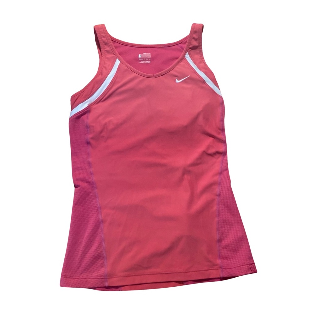 Nike Vintage Women’s Tank. Size: XS. Color: Hot pink/White.